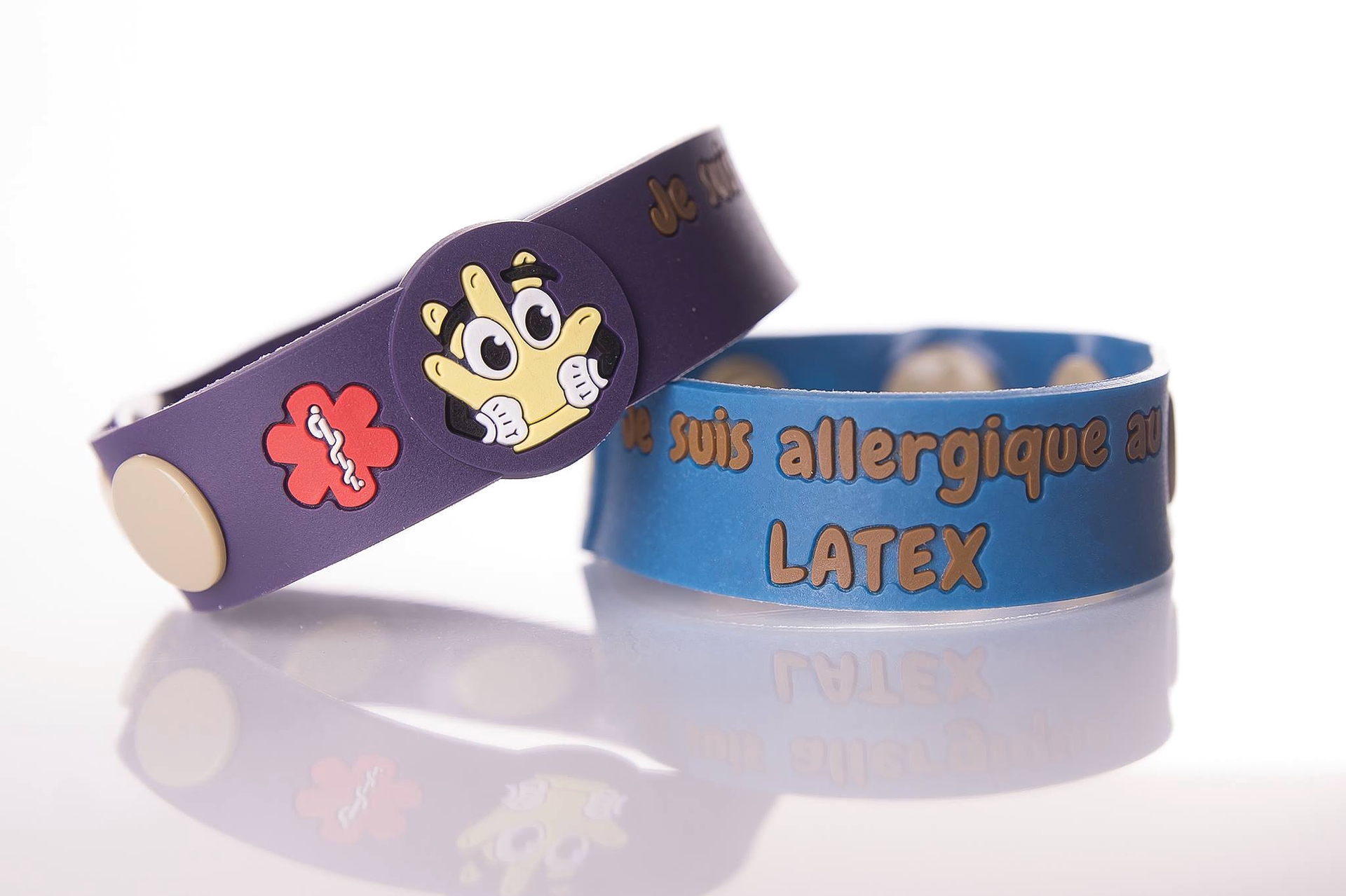 Latex Allergy Bracelet on White Stock Photo  Image of life hospital  104446738