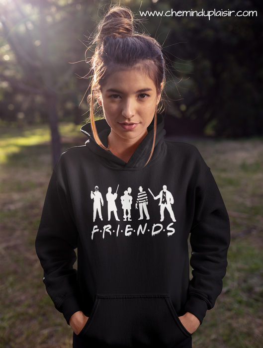 Friends top horror hoodie