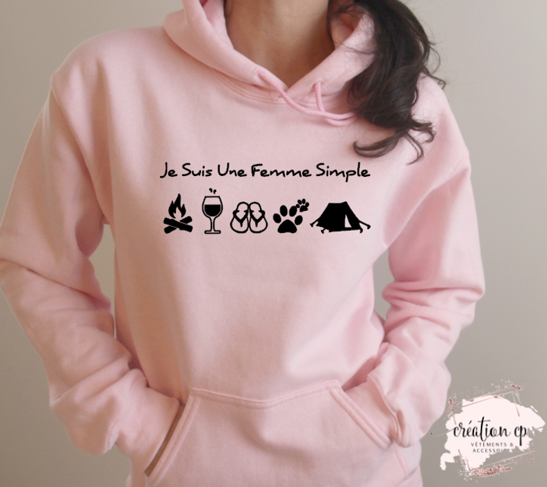 Im a simple woman hoodie clearance