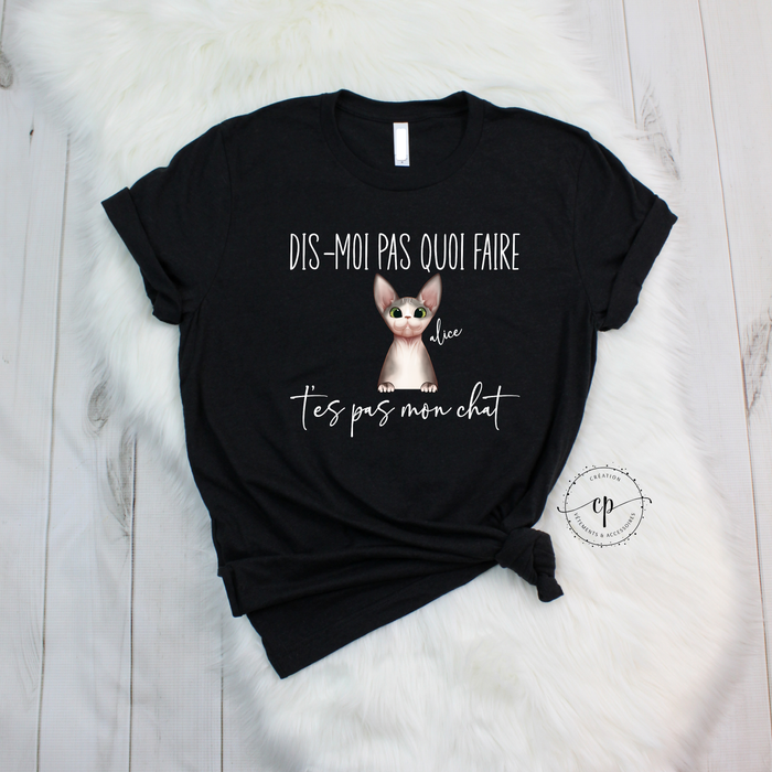 Chandail avec chat hot sale