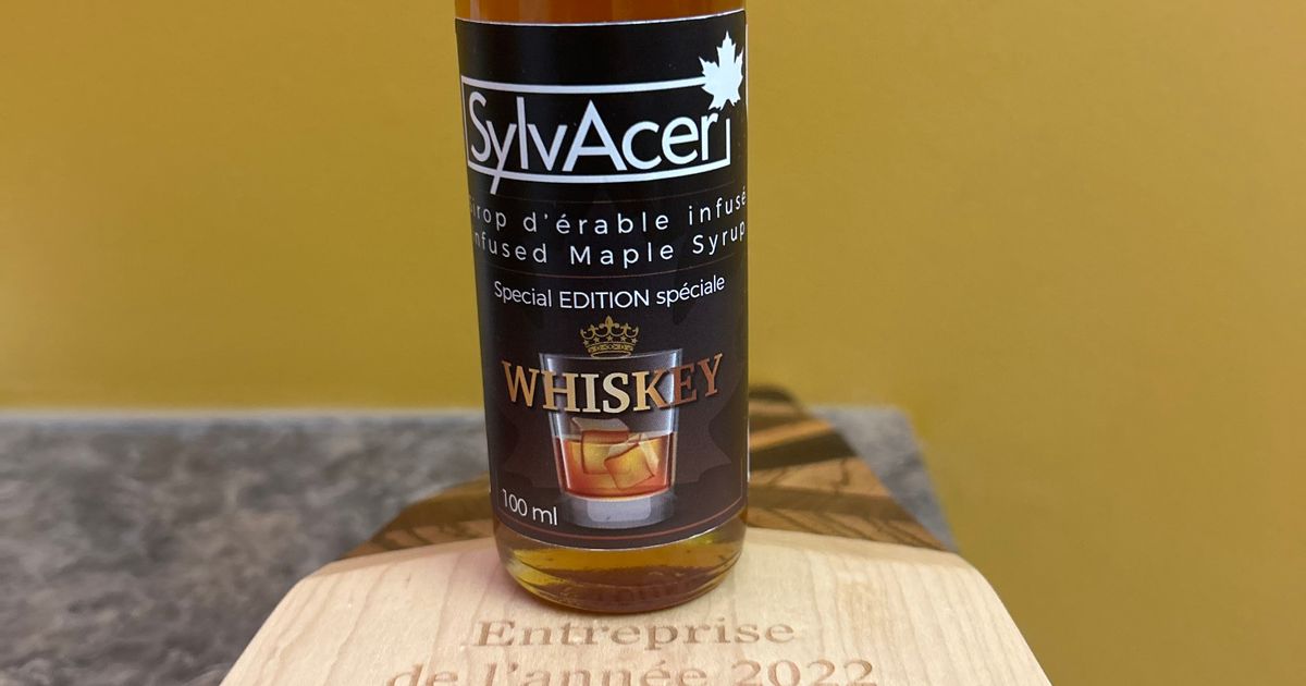 MapleCure: Sirop d'érable infusé au Whiskey acadien