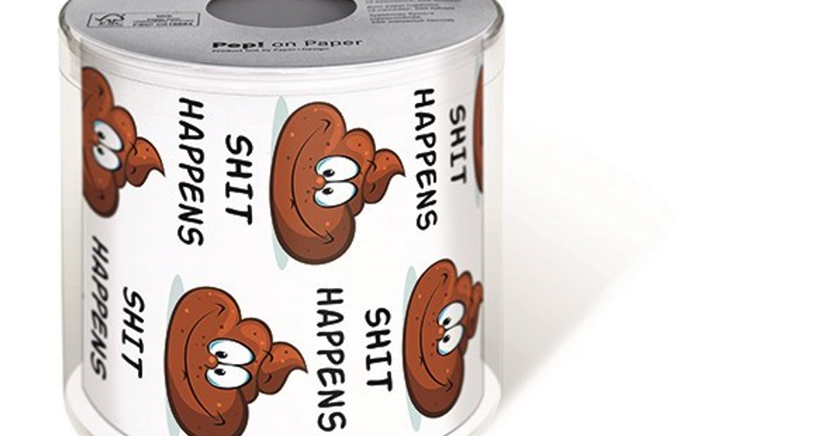 Emoji toilet paper