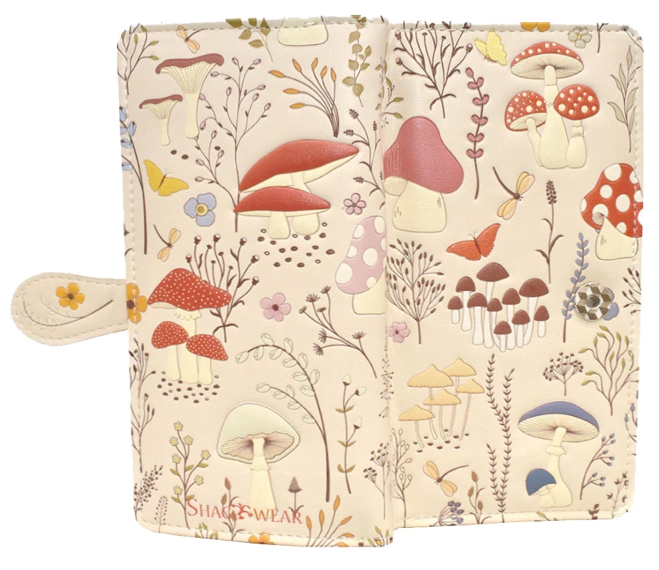 Large mushroom Shagwear Wallet