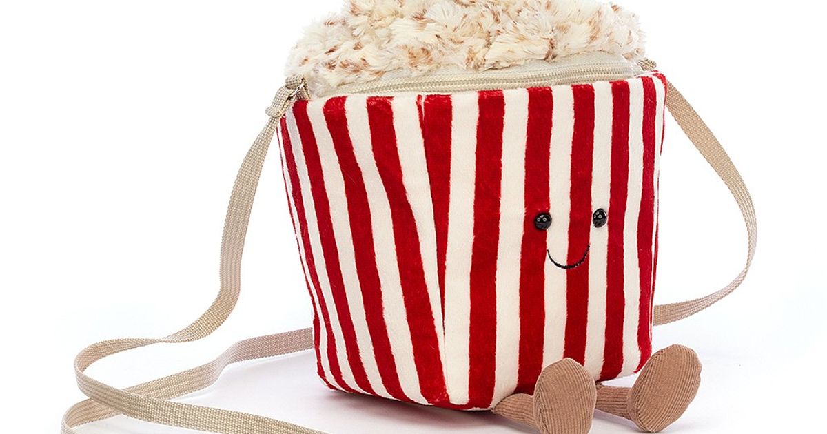 Amuseable popcorn bag