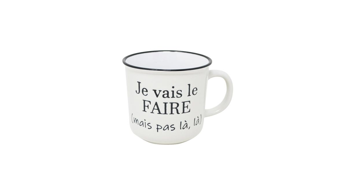 Tasse je vais le faire