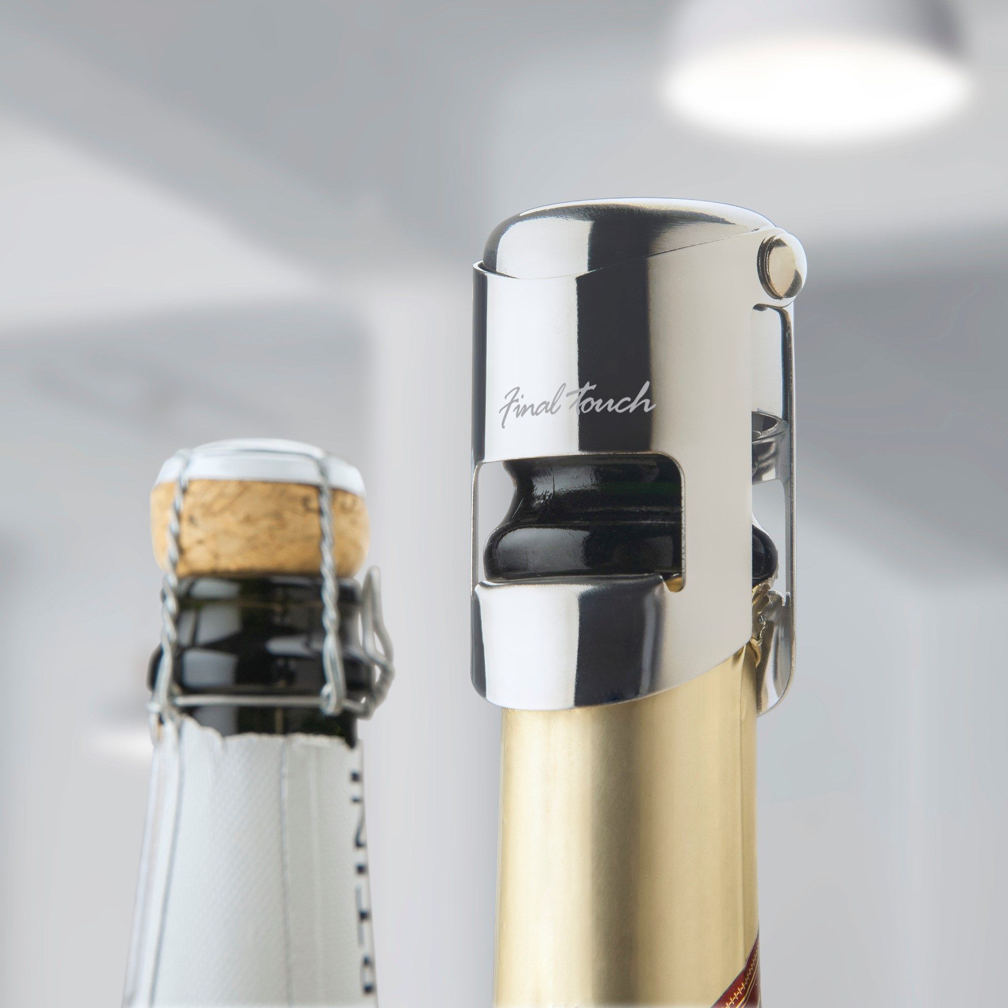 Bouchon de bouteille de Champagne avec fermeture à bulles, bouchon de  bouteille en liège de vin étincelant, préservation des cadeaux de Champagne  de luxe - AliExpress
