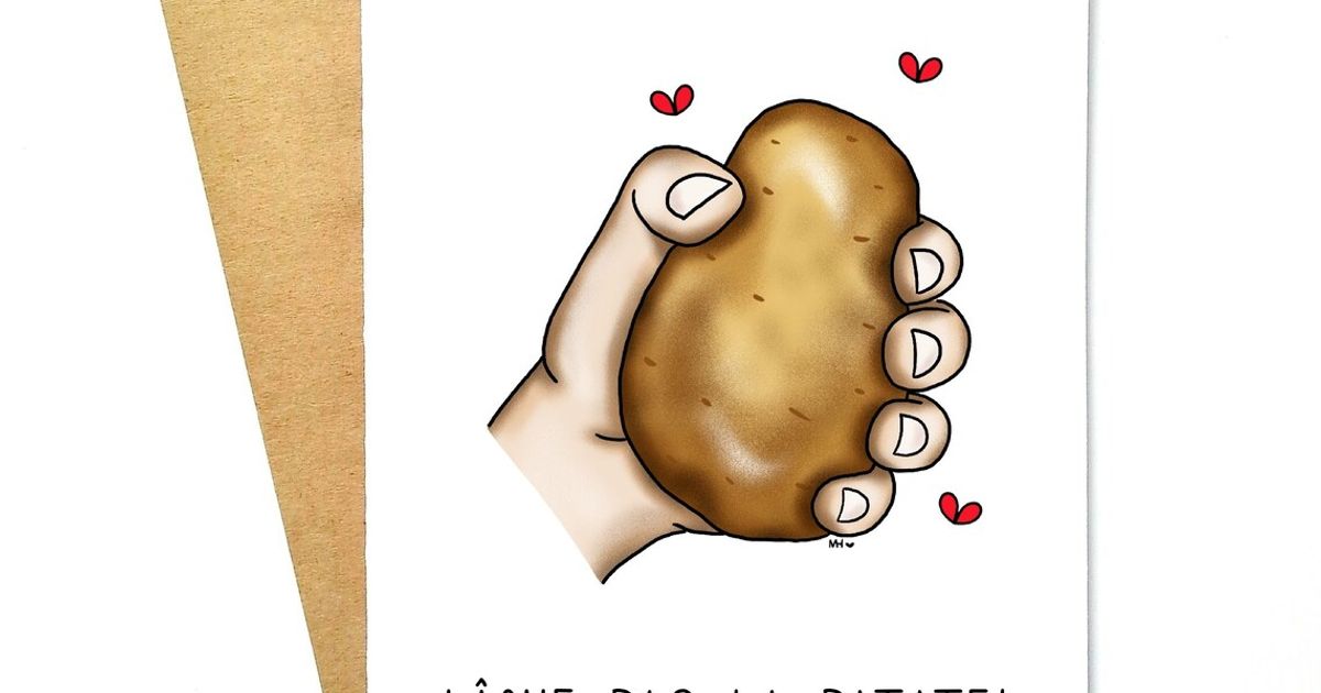 Carte Lâche pas la patate!