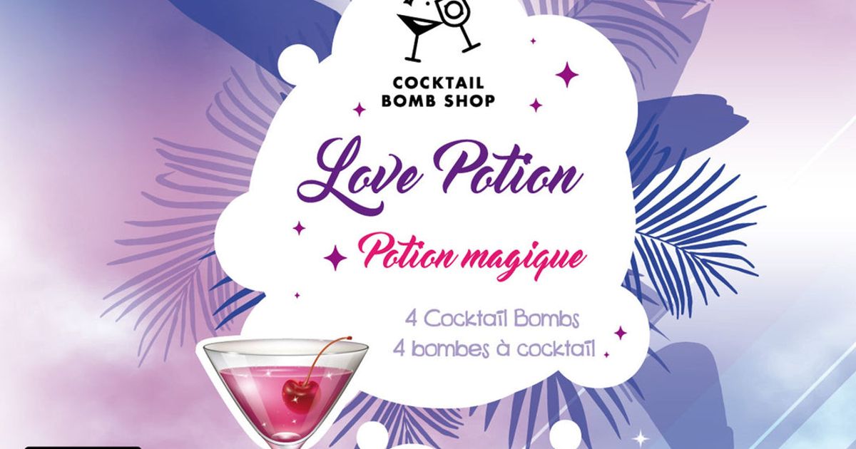Cocktail Bomb Shop Love Potion