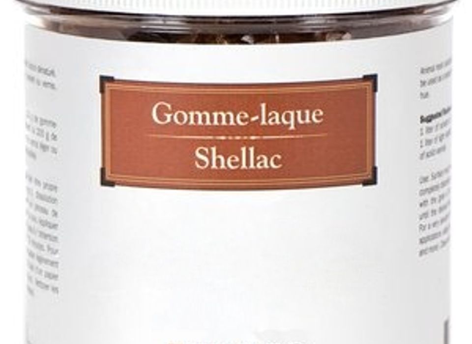 Gomme-Lacque Shellac Blanche - Colobar Peinture & Décoration