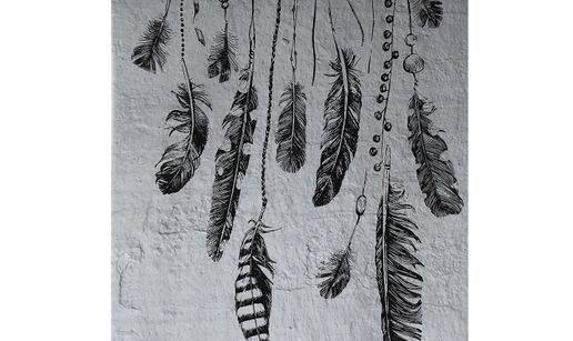 wild and free - 32'' x 40''