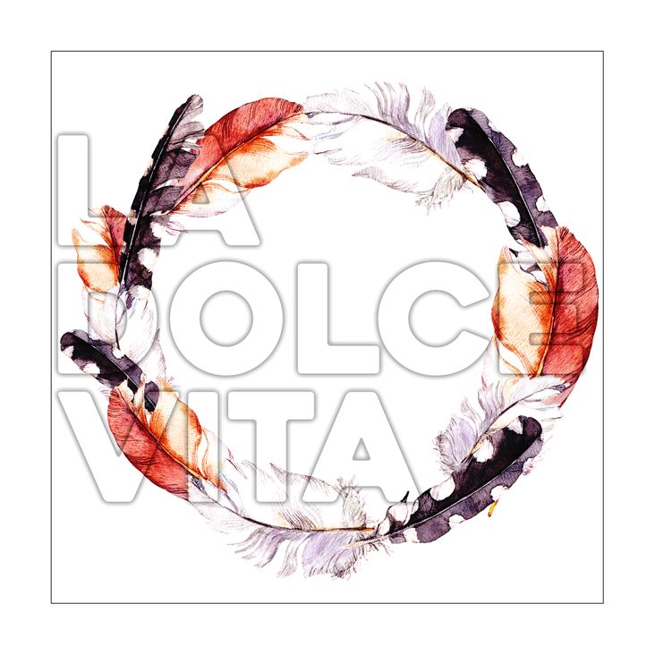 la dolce vita - 24'' X 24''