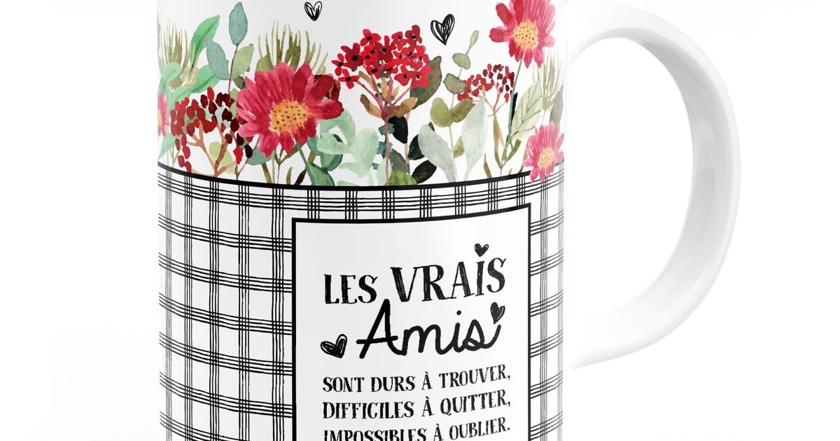 Tasse Fleur crème VRAI X JULIA FRECHETTE main image 0