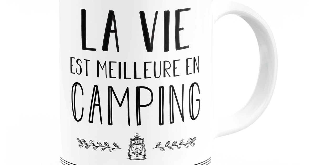 Tasse La Vie Est Meilleure En Camping 