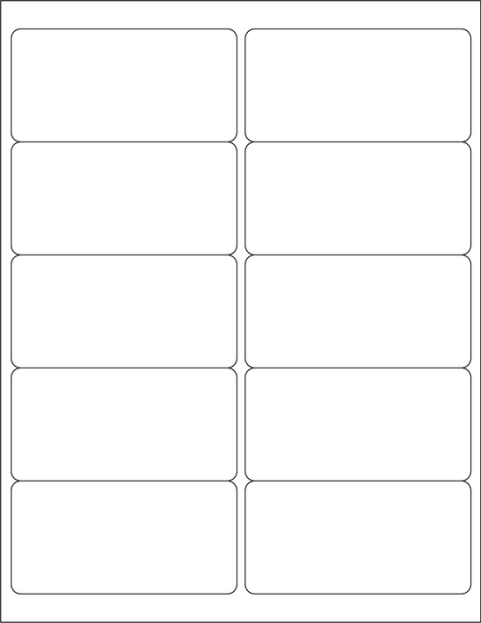 Shipping 4''x 2'' Address Labels Laser/Ink Jet Avery Template 5163