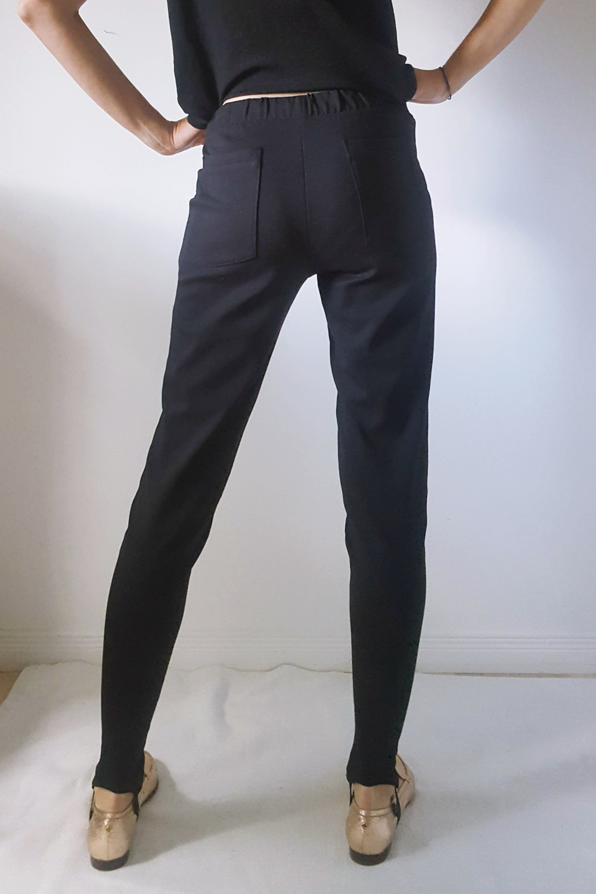 HUGO BOSS Slim-fit Stretch Jersey Stirrup Trousers | Endource