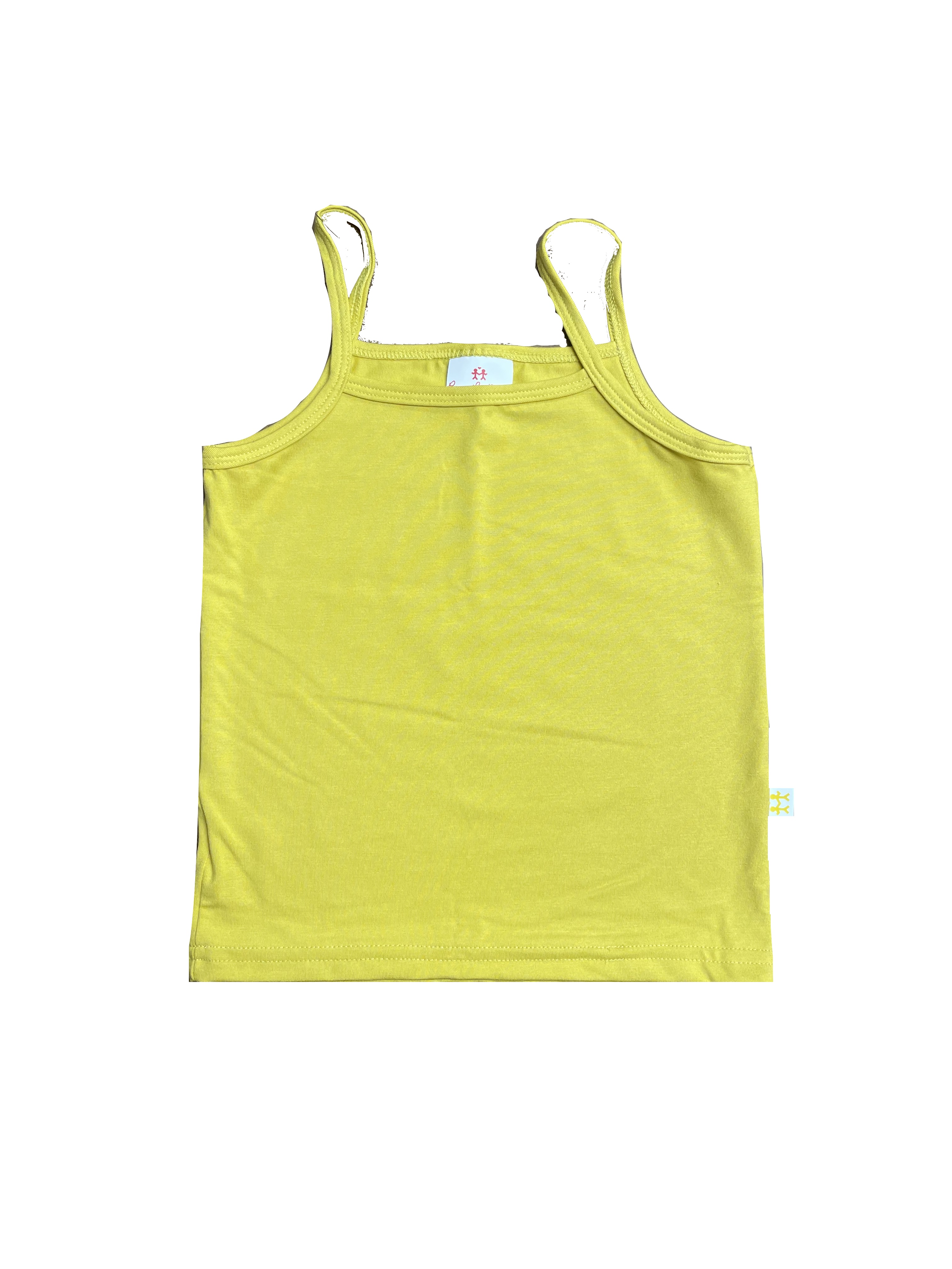 yellow spaghetti strap top