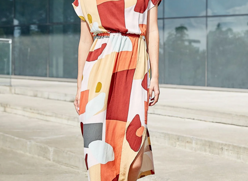 MELOW Derniere XS Robe IVONNE coloree Pablo
