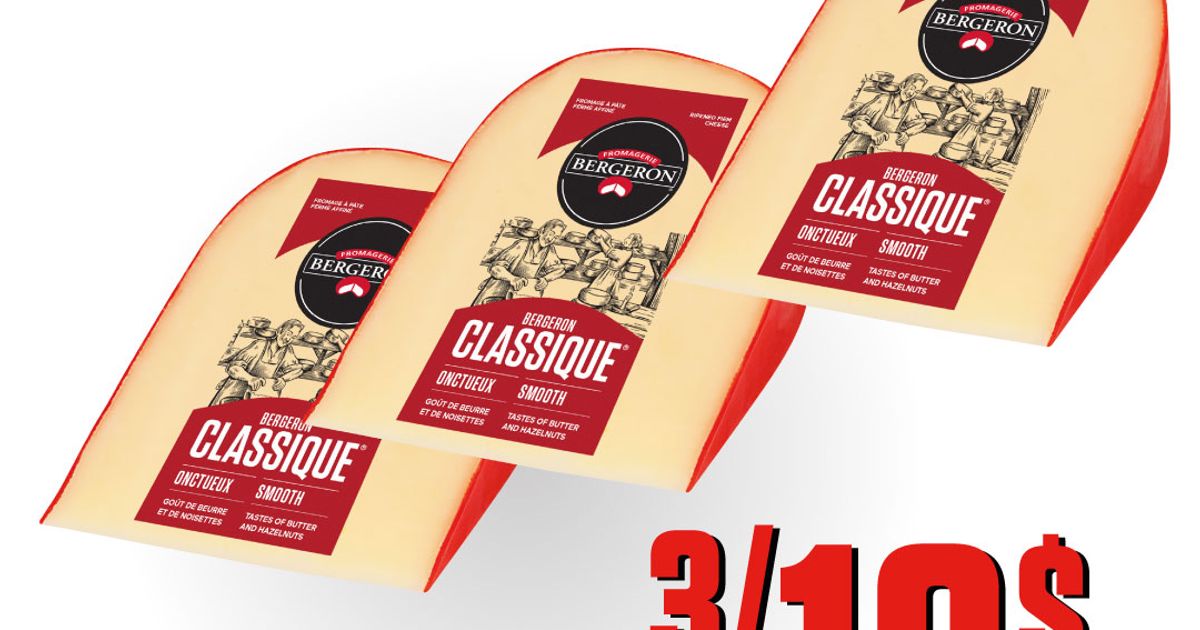 Le Bergeron Classique trio écono Fromagerie Bergeron
