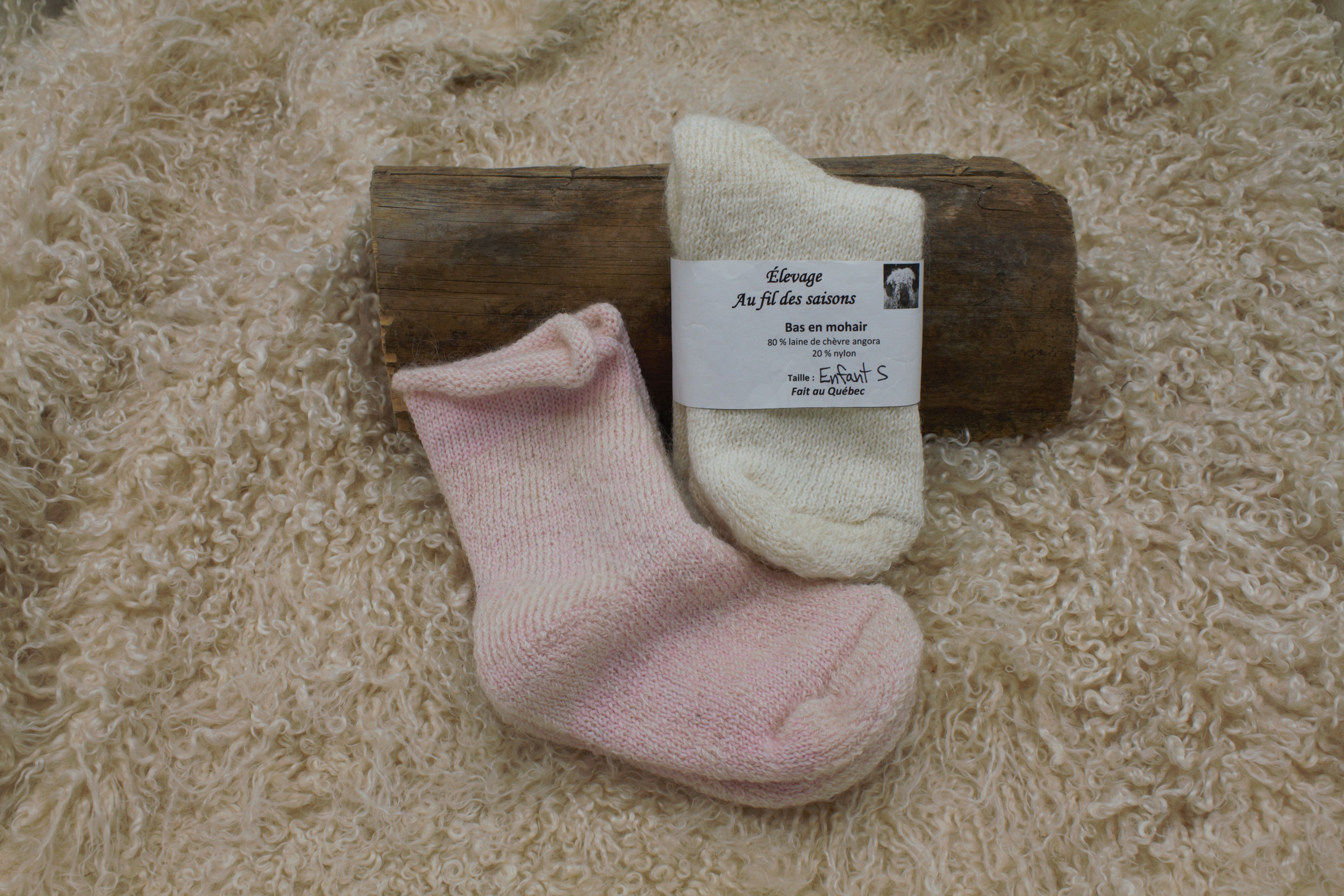 Mohair thermal sock