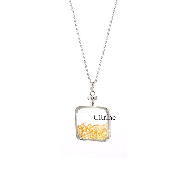 Natural citrine clearance pendant