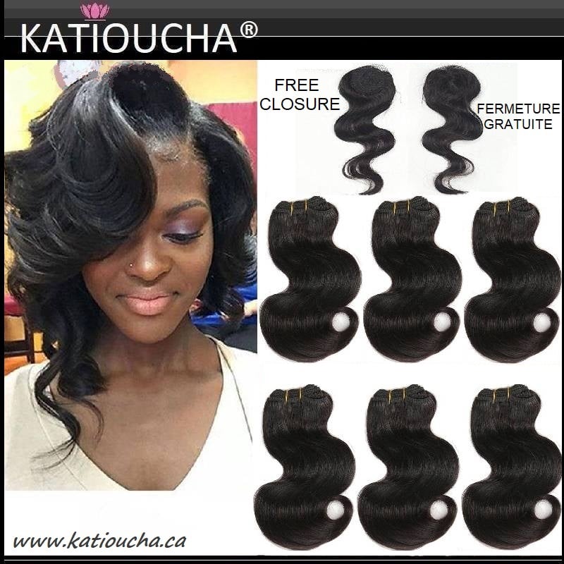 Brazilian top hair closure