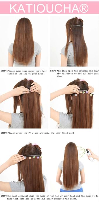 CLIP IN hair extension / LOOSE CURL / 60 cm, 24 CLIP IN hair extension / LOOSE CURL / 60 cm, 24