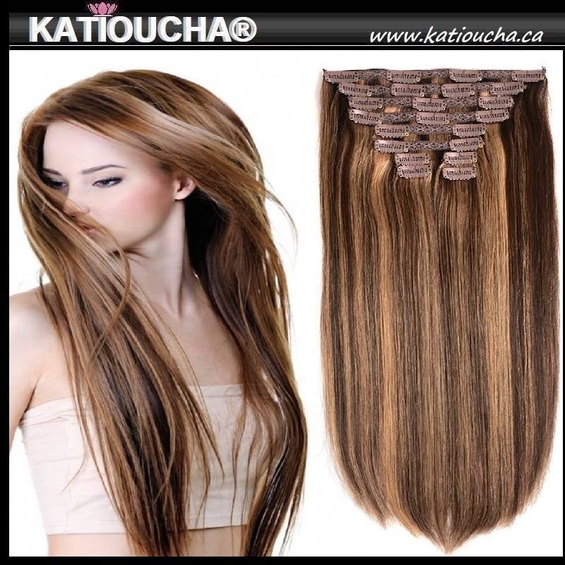 Get longer fuller hair than ever before with KATIOUCHA clip in Hair