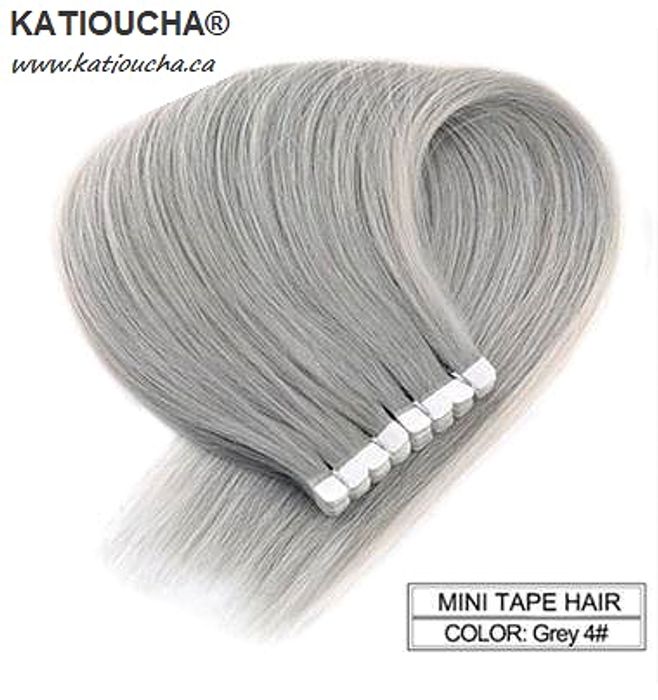 Tape In Hair Extensions - 100% Remy Human Hair - MINI TAPE - 12 Tape In Hair Extensions - 100% Remy Human Hair - MINI TAPE - 12