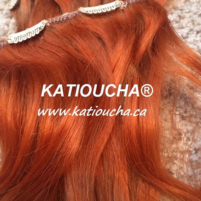 Get longer, fuller hair than ever before with KATIOUCHA® clip-in Hair