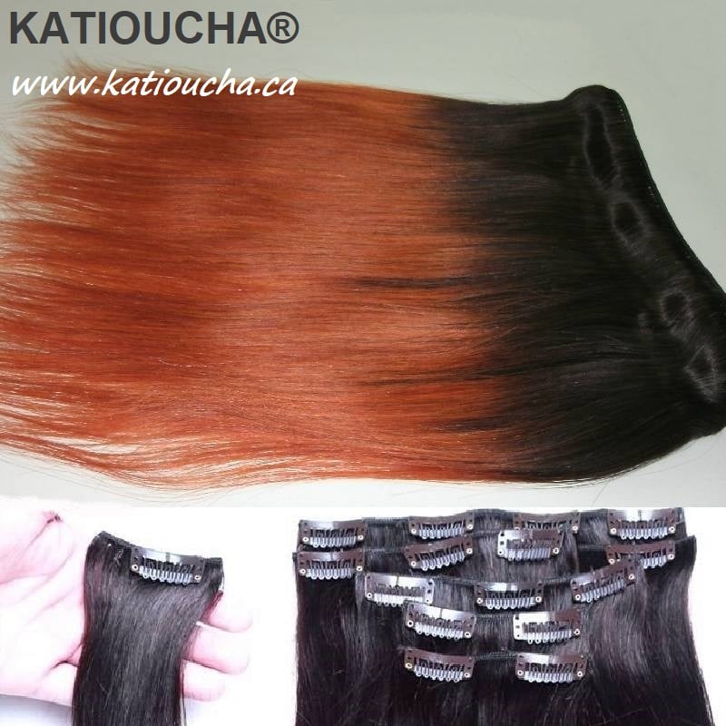 Get longer fuller hair than ever before with KATIOUCHA clip in Hair