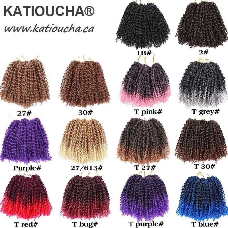 Les extensions de cheveux au Crochet Marlibob KATIOUCHA® sont faits de