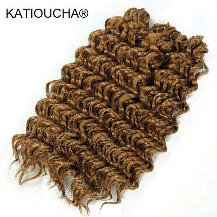 KATIOUCHA® Natural Brazilian Hair Bundles Water Wave 10A Virgin Unprocessed Human Hair KATIOUCHA® Natural Brazilian Hair Bundles Water Wave 10A Virgin Unprocessed Human Hair