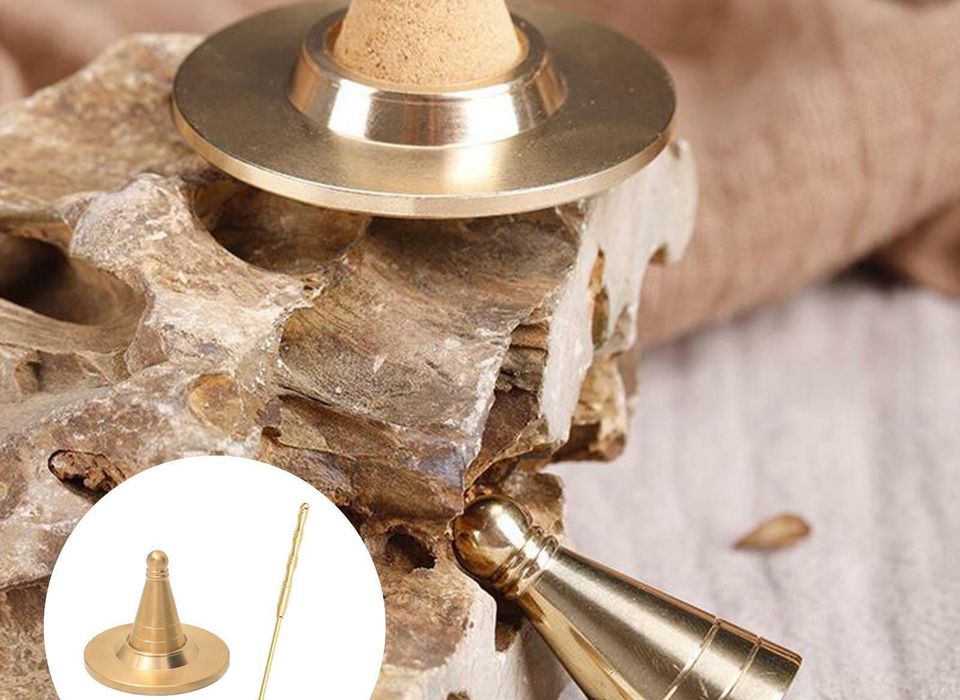 Incense Cone Making Kit - Mould, Incense Burner & Tool