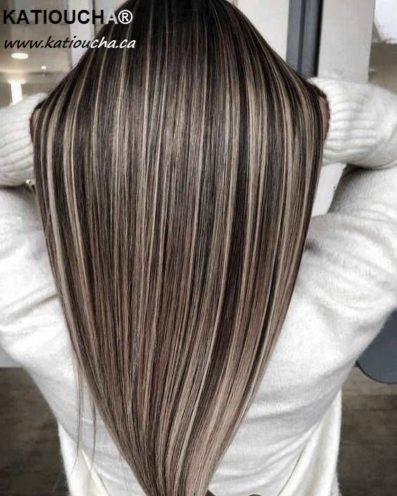 Dark Straight Hair With Highlights Cheapest Price, 51% OFF | leonardo.art.br