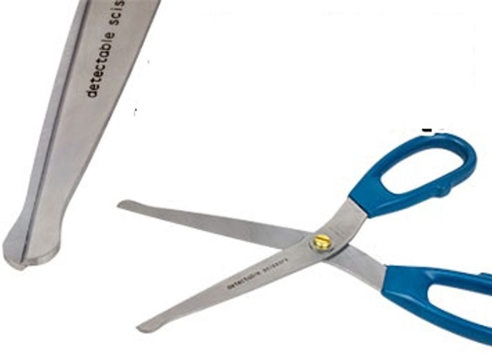 Metal Detectable Scissors  Metal Detectable & X-Ray Visible