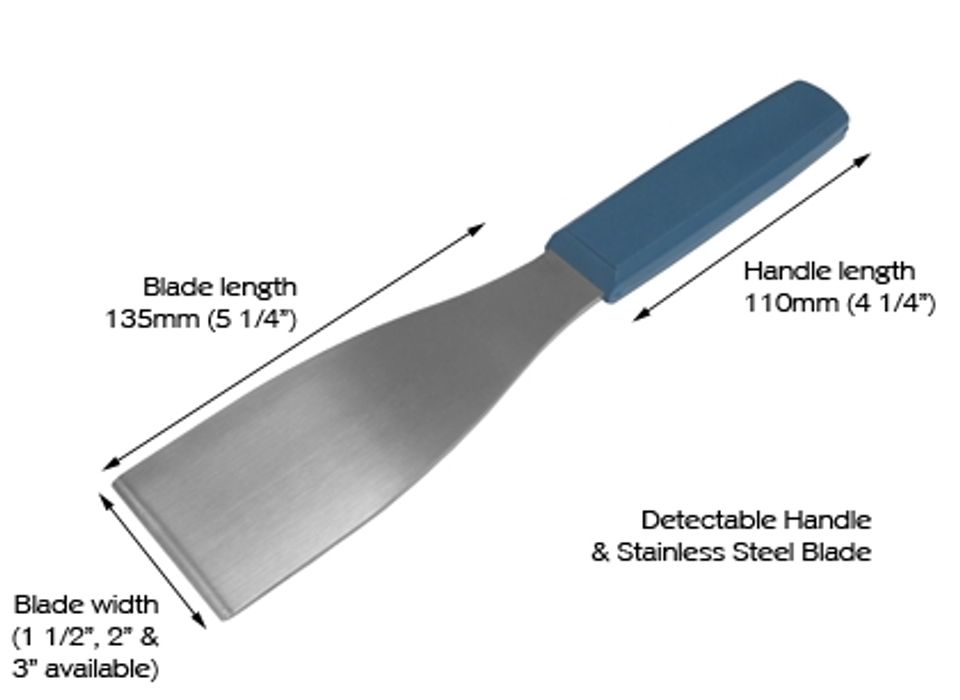 3 Stainless Steel Hand Scraper