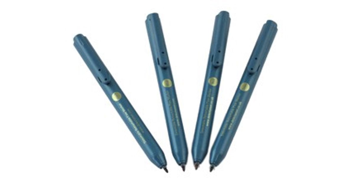 PERMANENT MARKER RETRACTABLE - FINE POINT, METAL DETECTABLE