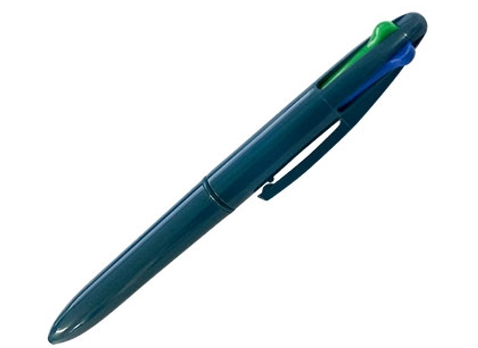 Metal Detectable Retractable 4 in 1 Pens