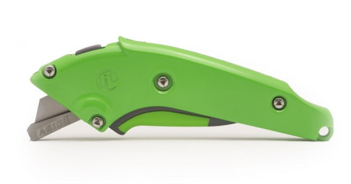 AS100 Safety Knife with Fully Automatic Metal Locking Safety Hood