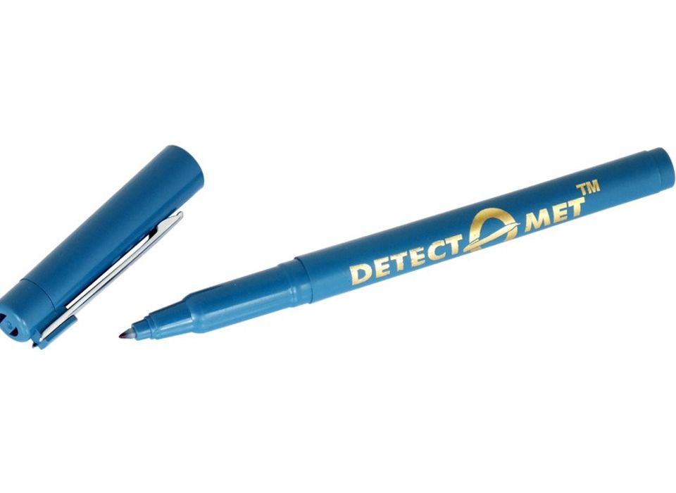 Metal Detectable Permanent Fine Markers - with Metal Clip
