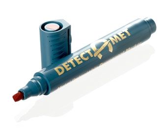 Metal Detectable Retractable Permanent Marker - Pack of 10