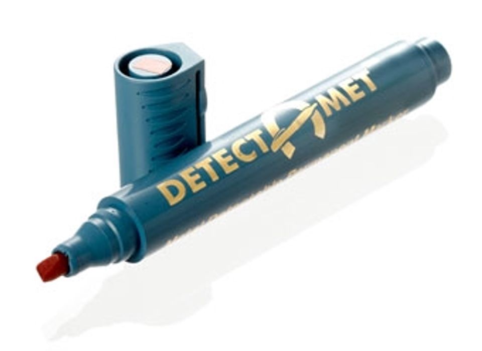 Detectable Permanent Food Factory Marker Pens, Metal Detectable & X-Ray  Visible