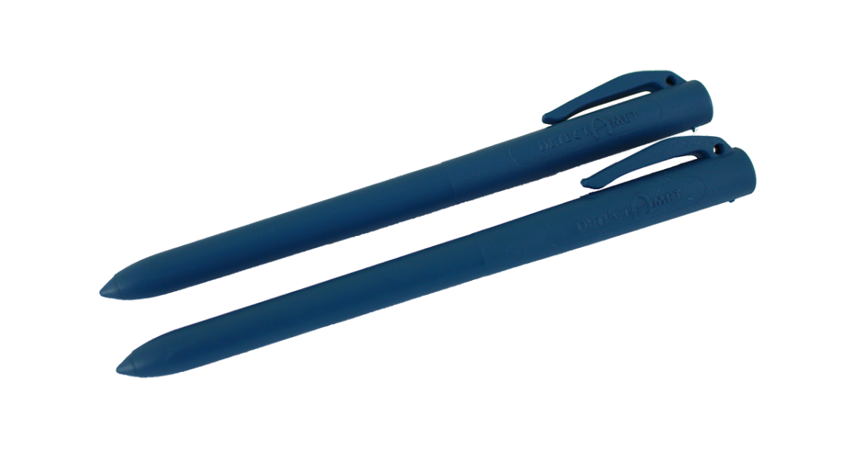 2-in-1 TOUCHSCREEN RETRACTABLE PEN, STANDARD INK, METAL DETECTABLE- P