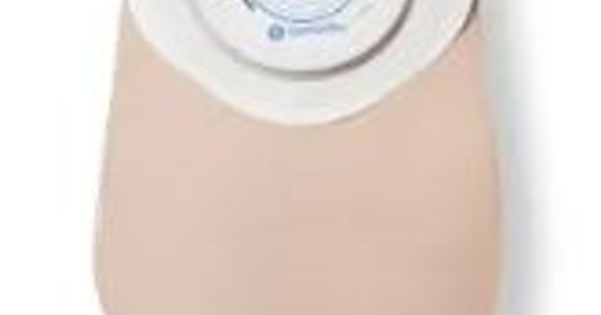 Esteem Body™ Sac vidable, opaque avec fenêtre et filtre, Durahesive®, pré-découpé  25mm, profondeur de convexité 7mm,  emplacement de la tension 40mm main image 0