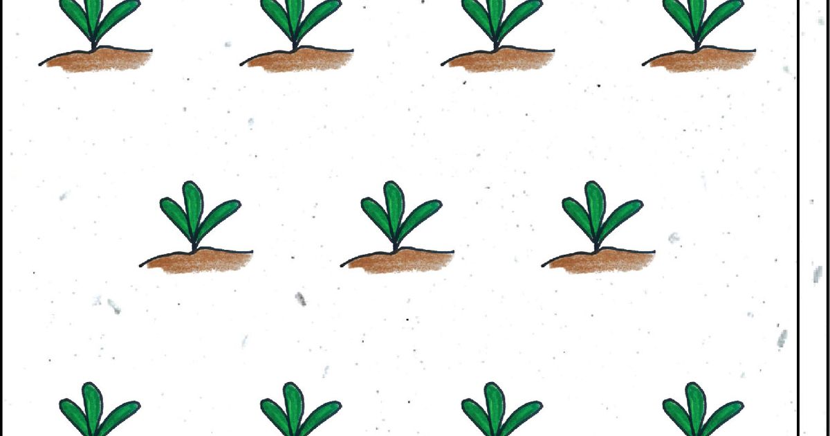 Made In Happy - Carte De Souhaits Dame Aux Plantes | Gypsie Bohème